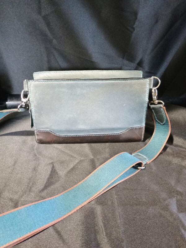 second hand luxury leather crossbody bag handmade handcrafted