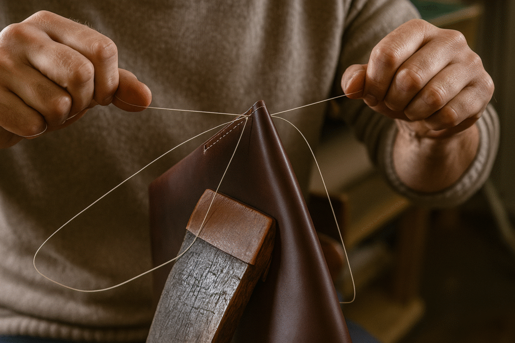 saddle stitching process